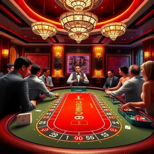 ZET18 meja live baccarat dengan dealer profesional streaming langsung